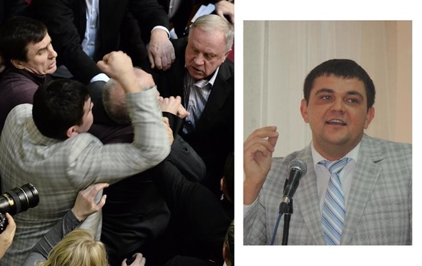 Die Verletzung zugefügt Malyshev Volksdeputierter von Batkivshchyna Voznyuk - die Partei der Regionen Травму Малышеву нанес нардеп от Батькивщины Вознюк – Партия Регионов