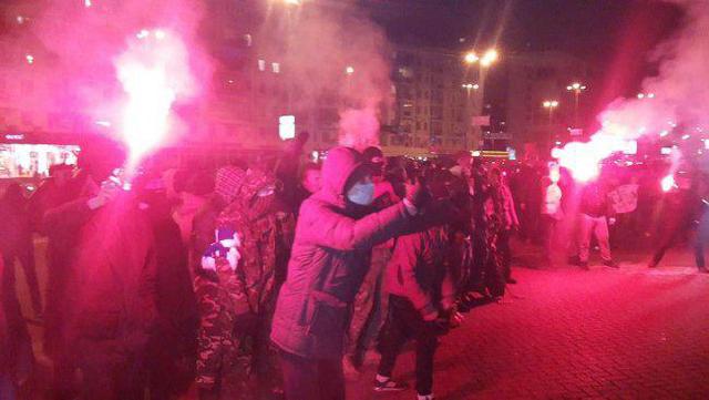 Второй день столкновений во время концерта Ани Лорак в Киеве. ФОТОрепортаж+ВИДЕО