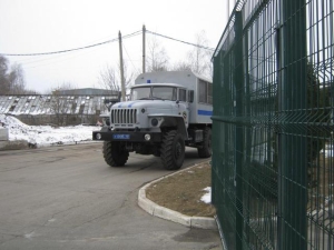 Roshen Fabrik in Russland von der Polizei blockiert