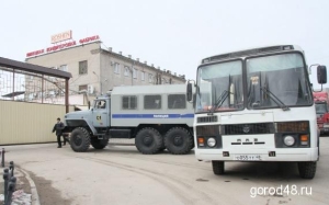 Roshen Fabrik in Russland von der Polizei blockiert