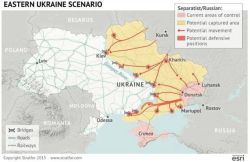 Amerikanische Experten benannt drei Varianten russische Invasion der Ukraine