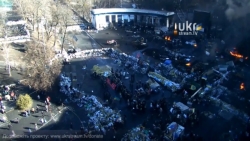 Werchowna Rada umgeben Maidan. Live-Sendung
