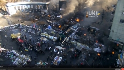 Werchowna Rada umgeben Maidan. Live-Sendung