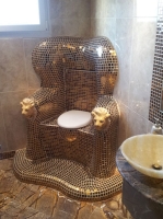 Im Internet gab es ein Foto des legendären Toilette (FOTOFEYK)