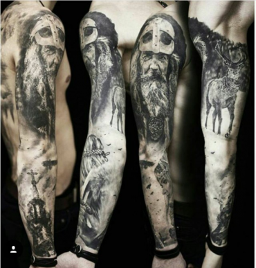 Arten von Tattoos, Tattoos Beispiele für Kunst