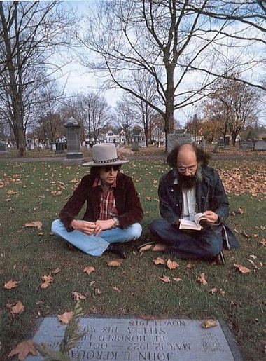 Bob Dylan und Allen Ginsberg