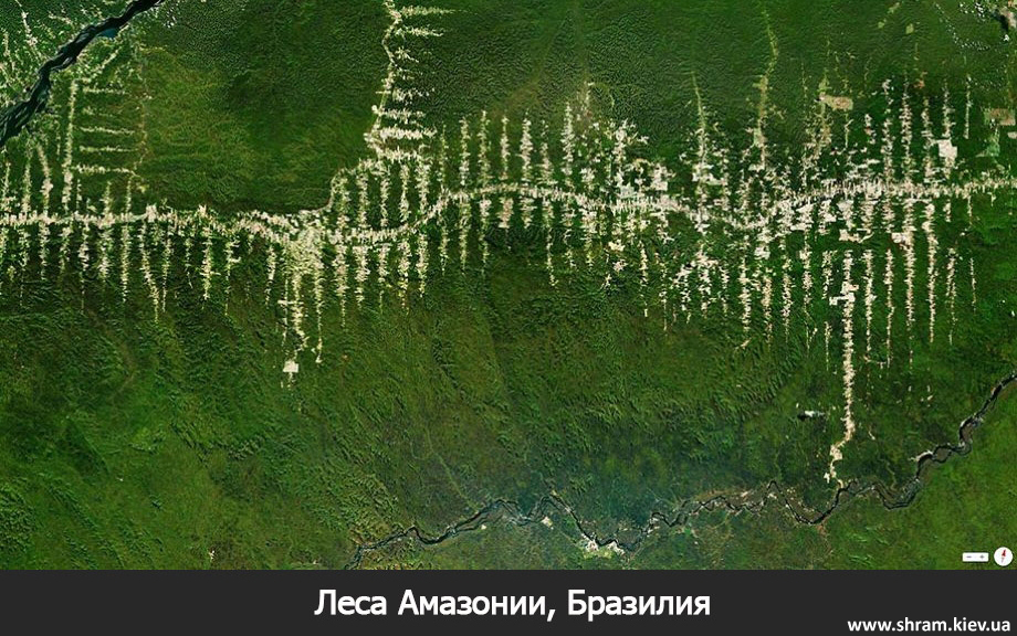 Satelliten-Fotos, die Ihre Wahrnehmung des Planeten verändern wird (17 Fotos) Спутниковые фотографии, которые изменят ваше представление о планете (17 фото)