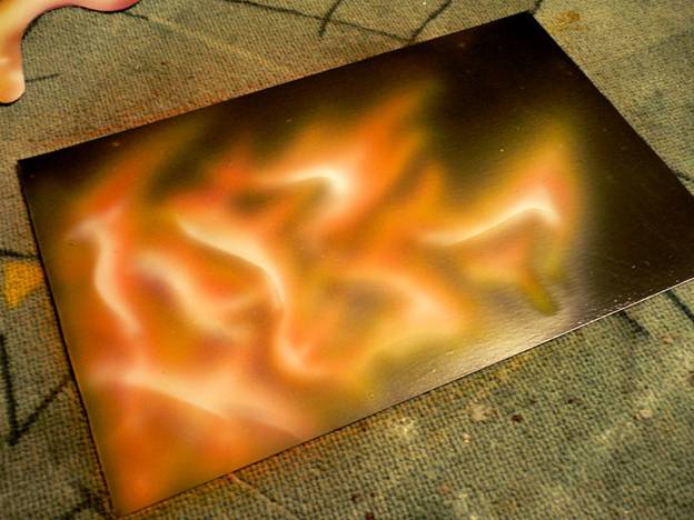 Airbrush-Feuer
