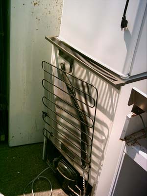 alten Kühlschrank