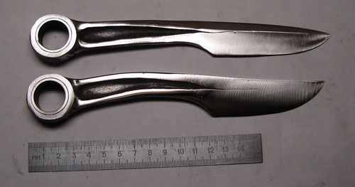 die Klinge des Stabes