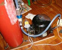 Selbst gemachte Kompressor