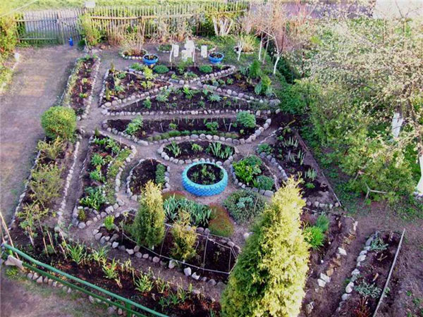 Entwerfen Sie ein Gartengrundstück