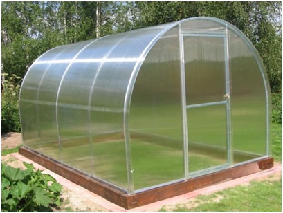 Treibhaus aus Polycarbonat