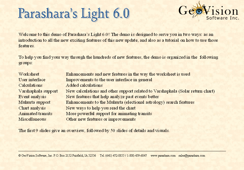 Parashara Light / Parashara'c Lai