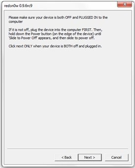 Unbound Jailbreak - Redsn0w für iOS 4.3.1