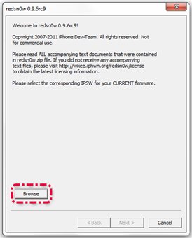 Unbound Jailbreak - Redsn0w für iOS 4.3.1