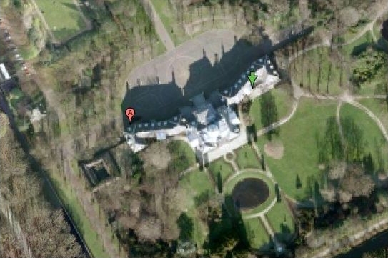 Geheimen Ort in Karten von Google Maps Секретные локации в картах Google Maps
