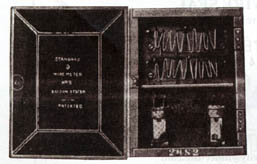 Die elektrochemische Zähler Edison, 1881