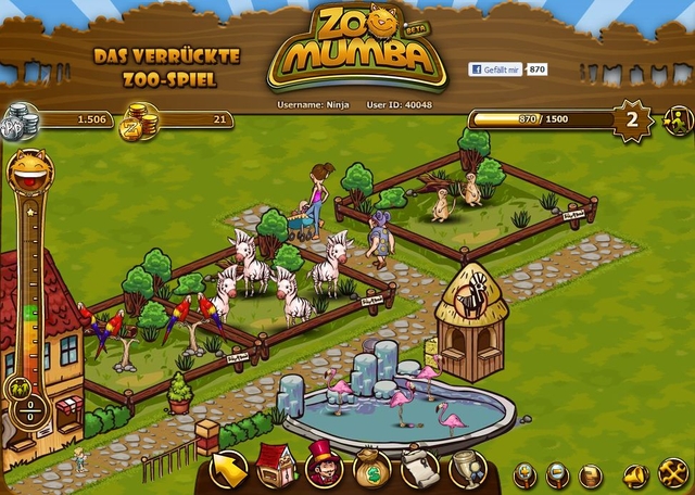 Online-Spiel ZooMumba