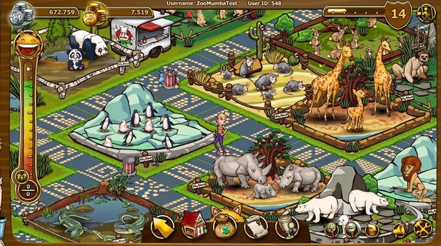 Online-Spiel ZooMumba
