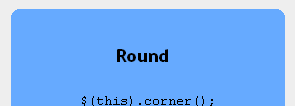 jQuery Rundung