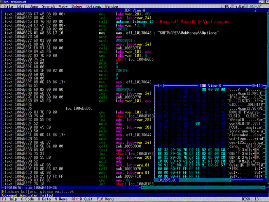 Keeper Classic in Disassembler