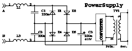 Scheme Modem-Filter.