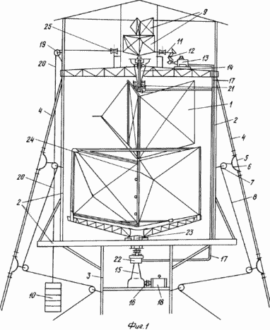DEVICE FOR SPEED LIMITS pyramidal Windturbine
