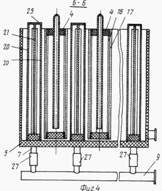 Multiblock- FLOW Elektrolyseure für die Extraktion von Metallen aus Lösungen ihrer Salze. Russische Föderation Patent RU2109088