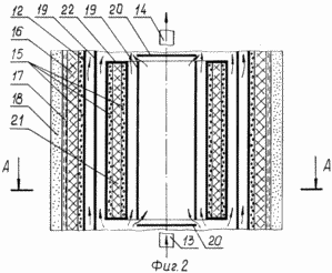 Die Induktionserwärmungsvorrichtung Flüssigkeiten in Rohren. Russische Föderation Patent RU2120703