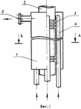 VERFAHREN ZUR ELEKTRO Heizfluid FLOW UND VORRICHTUNG ZU SEINER DURCHFÜHRUNG
