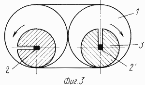 Inertial Antriebsvorrichtung für Fahrzeuge. Russische Föderation Patent RU2066398