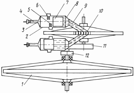 Inertial fahren mit einem autonomen Antrieb. Russische Föderation Patent RU2078252