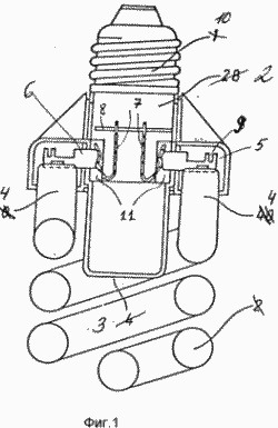 Kompakt-Leuchtstofflampen. Russische Föderation Patent RU2108637