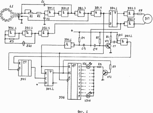 METAL DETECTOR. Russische Föderation Patent RU2115143