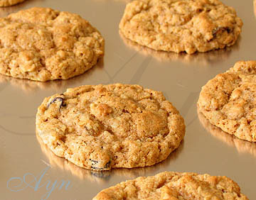 Oatmeal Cookies Овсяное печенье