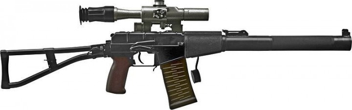 Silent-Scharfschützengewehr "Vintorez" Бесшумная снайперская винтовка «Винторез»
